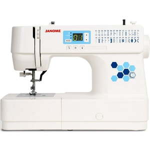 lot 29553 image: Janome C30 Computerized Sewing Machine with 30 Stitches Including Buttonhole and Easy to Read Screen - Retail $198