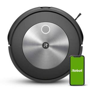 lot 28699 image: iRobot - Roomba j7 (7150) Wi-Fi Connected Robot Vacuum - Graphite - Retail $499.99