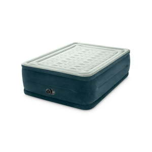 lot 28951 image: Intex 24 Dream Lux Pillow Top Dura-Beam Airbed Mattress with Internal Pump - Full
