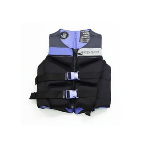 lot 28965 image: Body Glove Women s PFD U.S. Coast Guard Approved BlackPurple - Medium