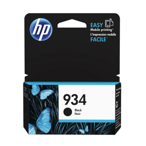 lot 30250 image: HP - 934 Ink Cartridge - Black - Retail $86.99