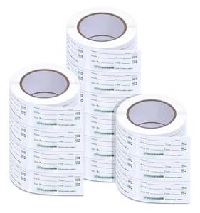 lot 30262 image: Outus 7500 Pieces Food Labels for Catering Food Date Storage Labels 1 x 2 Inch Removable Freezer Labels for Containers Easy Remove, Food Safety Date Sticker for Kitchen Restaurant Home Supplies