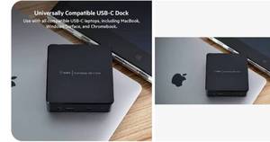 lot 30101 image: Belkin USB-C Dual Display Docking Station