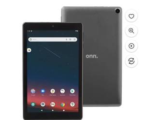 lot 30104 image: onn. 8 Tablet, 32GB (2022 Model) - Charcoal