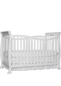 lot 29417 image: Dream On Me Violet 7-in-1 Convertible Life Style Crib in Steel