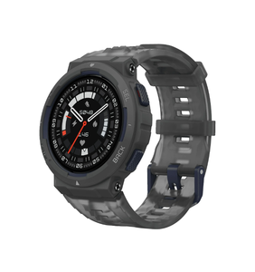 lot 30061 image: Amazfit Active Edge Smart Watch with Stylish Rugged Sport & Fitness Design  Midnight Pulse