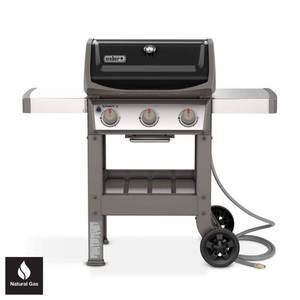 lot 30072 image: Weber Spirit II E-310 Natural Gas Grill Black - Retail $569
