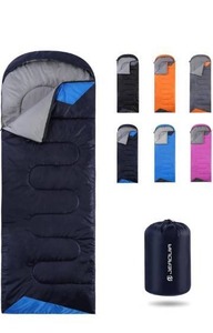 lot 30094 image: Sleeping Bags for Adults Backpacking Lightweight Waterproof- Cold Weather Sleeping Bag for Girls Boys Mens for Warm Camping Hiking Outdoor Travel Hunting with Compression Bags
