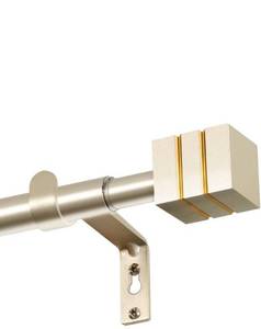 lot 30155 image: H.VERSAILTEX Curtain Rods for Windows 30 to 48 Inches Heavy Duty Single Splicing Curtain Rods