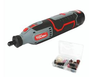 lot 30182 image: Hyper Tough 12V Max Cordless Rotary Tool with 40-Piece Accessory Kit