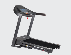 lot 843 image: Sunny Health & Fitness T7643 Heavy Duty Walking Treadmill with 350 lb High Weight Capacity, Wide Walking Area and Folding for Storage - Retail $647.35