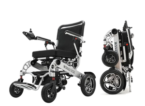 lot 30054 image: Innuovo Intelligent Lightweight Foldable Electric Wheelchair W5521 - Retail $899