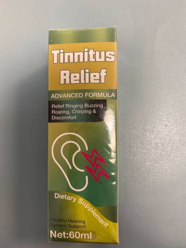 lot 1628 image: Tinnitus relief- Advanced formula