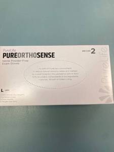 lot 2171 image: Pure life nitro powder, free exam gloves, size large
