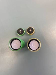 lot 2174 image: (2) pack flashlights- they have a barrier to preserve batteries