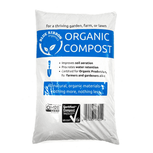 lot 2234 image: Blue Ribbon Organics OMRI Certified Natural Premium Organic Compost for Plants  Plant Food  Odorless Natural Fertilizer  Soil Builder Size 7.9 Gallon Bag