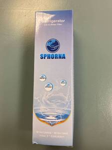 lot 2267 image: SPHORNA Refrigerator Ice and water filter