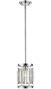 lot 60556 image: Z-Lite 6007MP-CH 1 Light Pendant, Chrome