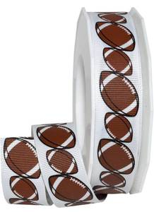 lot 60897 image: Morex Ribbon 4202 Football Ribbon, Brown, 78 x 9 ft