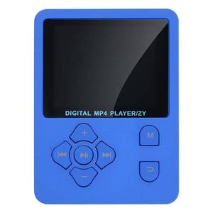 lot 60927 image: MP3 Player, Music Player with 16GB Micro SD Card, Build-in SpeakerPhotoVideo PlayFM RadioVoice RecorderE-Book Reader, Supports up to 128GB