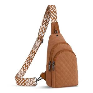 lot 60938 image: Crossbody Bag for Women Faux Leather Small Sling Bag Theft Proof Crossbody Bag Fanny Pack Chest Bag for Travel Crossbody Travel Bags For Women