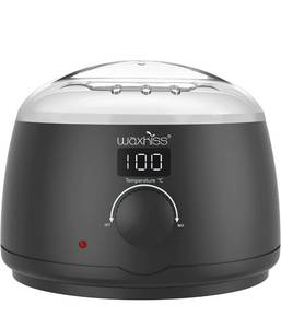 lot 60978 image: waxkiss Digital Hair Removal Warmer with See-Through Lid and 14oz Pot