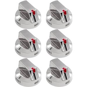 lot 60995 image: Upgraded DG64-00473A Control Knobs Replacement for Samsung Stove Burner Oven, Stove Knobs Compatible with Samsung Gas Range, NX58F5700WS NX58H5600SS NX58H5650WS NX58J7750SS (6 Pack)