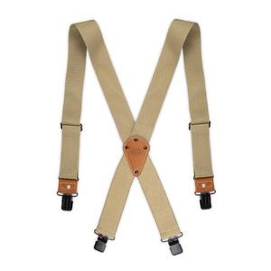 lot 61073 image: Dickies Mens Industrial Strength Suspenders, Khaki, One Size