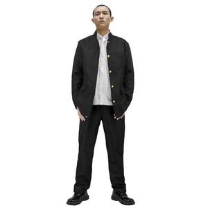 lot 61089 image: Cosplay Costume Japanese School Uniform for Male Clothes Sets of Adults Jacket and Pants Black Small-Large (Large)
