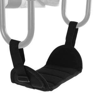 lot 61169 image: LuQiBabe Universal Fit Baby Footrest Compatible with Inglesina Fast Table Chair Adjustable Footrest for Baby Clip-On Table Chair Toddler Footrest for Baby Hook-On Fast Table Chair - Black