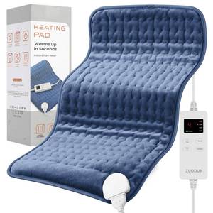 lot 61184 image: Heating Pad for Back Pain Cramps Relief, ZUODUN Electric Heating Pads for NeckShoulderLeg with Auto Shut Off Large, 6 Heat Settings & Moist Heat Options, Christmas Gifts for Women, Men, Mom, Dad