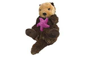 lot 3490 image: Wild Republic Sea Otter Stuffed Animal, Plush Toy, Gifts for Kids, Cuddlekins 12, Multicolor