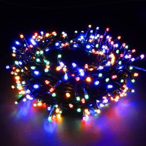 lot 3544 image: Christmas Lights 100-1000 LED Low Voltage Fairy String Lights with 8 Modes, Ideal for Xmas Tree, Garden, Home, Party, Halloween Festival Deco (500 LEDs, Multi-Colored)