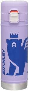 lot 9424 image: Stanley Wild Imagination FlowSteady Bear Cub Bottle 17oz Lavender Cub