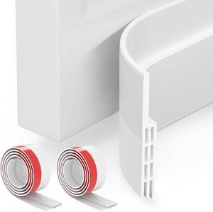 lot 9432 image: GroTheory 1 Pack Door Draft Stopper, Under Door Draft Blocker, Soundproof Weather Stripping Door Seal, 2 W x 39 L, White