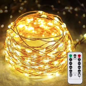lot 9442 image: 66FT 200 LED Christmas Fairy Lights Plug in with Remote and Timer, Waterproof Christmas String Lights Indoor Outdoor, Upgraded 8 Modes Twinkle String Lights for Bedroom Xmas Wedding Party(Warm White)