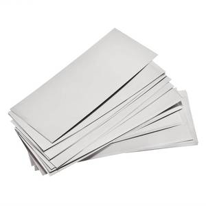 lot 9451 image: SHONAN 4 Inch Nickel Sheets, 15 Pcs Pure Nickel Strips Tabs for Nickel Electroplating, 99.6% Pure Nickel Strips