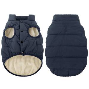 lot 9457 image: ASENKU Windproof Dog Winter Coat Waterproof Dog Jacket Warm Dog Vest Cold Weather Pet Apparel with 2 Layers Fleece Lined for Small Medium Large Dogs (L, Blue)