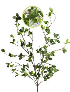 lot 9509 image: Artificial Plant 43.3 Inch Green Branches Leaf Shop Garden Office Home Decoration (2 pcs)