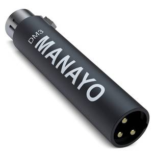 lot 12011 image: In-line Microphone Pream, Mic Booster Preamplifier for Dynamic and Passive Ribbon Microphones (Black)