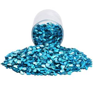 lot 12031 image: QICQDRAM Crushed Shells for Crafts 2 LBS(32OZ) Small Natural Crushed Shells Bulk, for Crafts DIY Beaching Wedding Decoration Vase Fillers