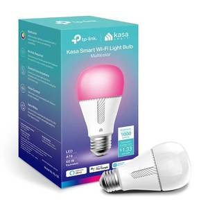 lot 12039 image: Kasa Smart Light Bulbs, 1000 Lumens High Brightness, 16M Color Changing, Dimmable Smart WiFi Light Bulb, Compatible with Alexa and Google Home, A19, 2.4GHz Wi-Fi only, No Hub Required, KL135