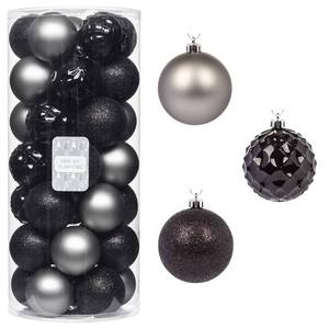 lot 49300 image: Every Day is Christmas Ornaments, Shatterproof Christmas Tree Ornament Set, Christmas Balls Decoration 35 Count (2.7570mm, Pink Rose)