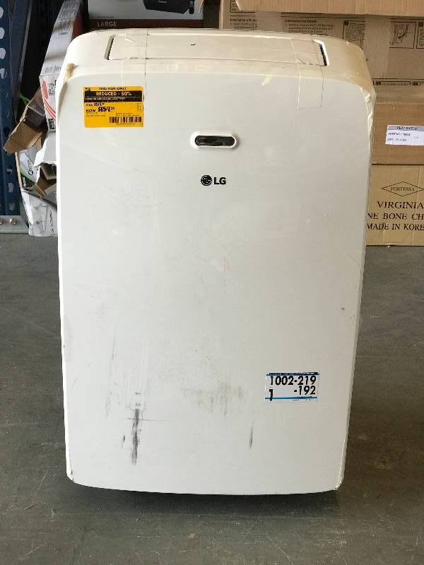 lot 2053 image: LG 10,200 BTU portable air conditioner