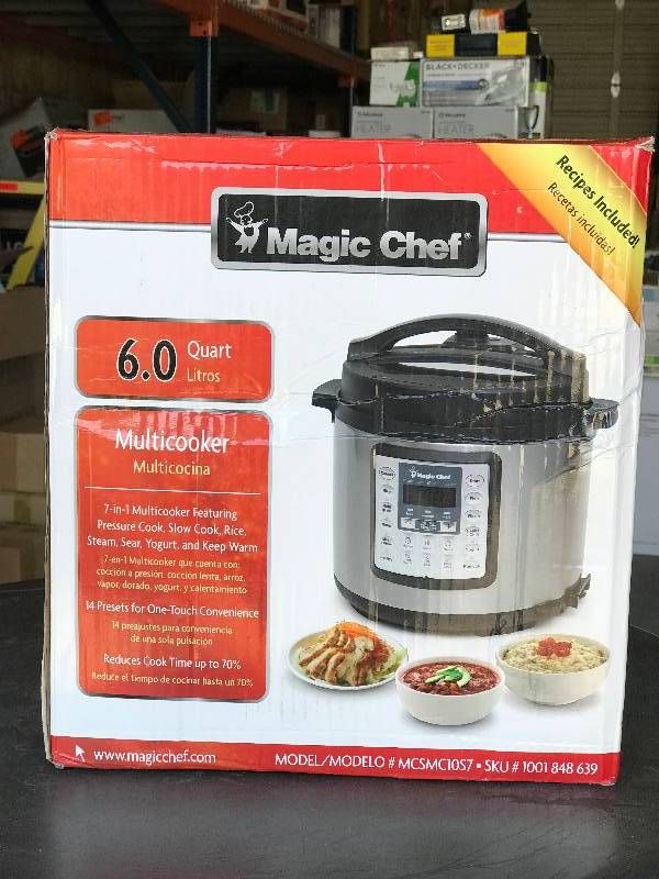 lot 2064 image: Magic Chef mutli cooker