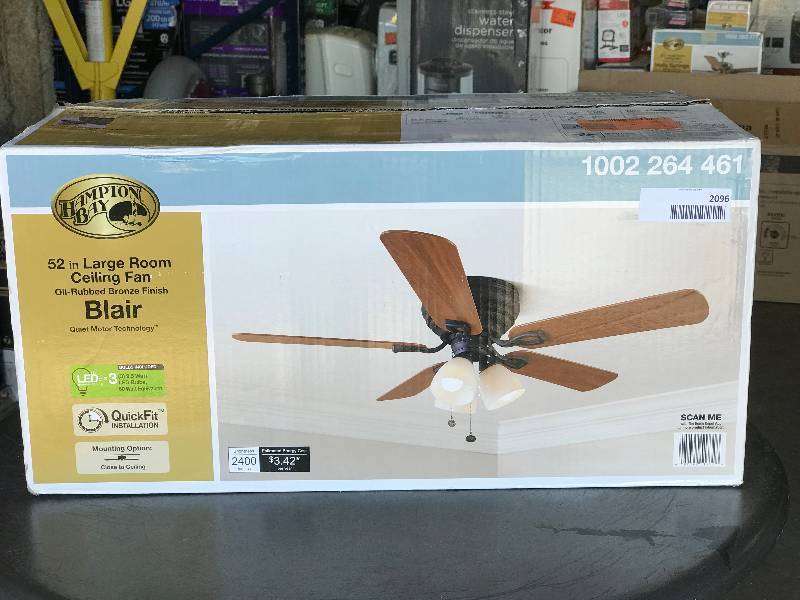 lot 2069 image: 52 Large room ceiling fan