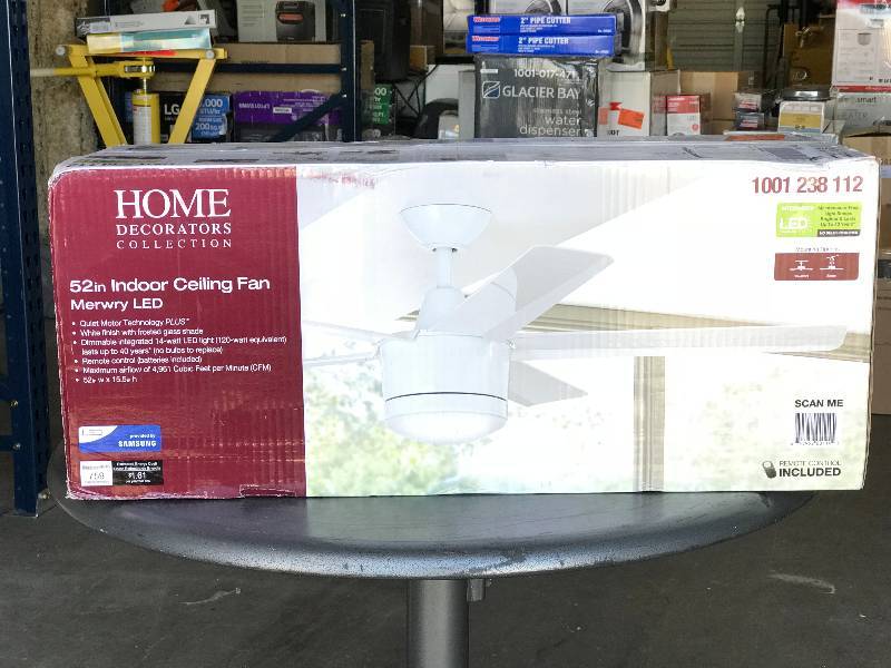 lot 2081 image: 52 Indoor Ceiling Fan