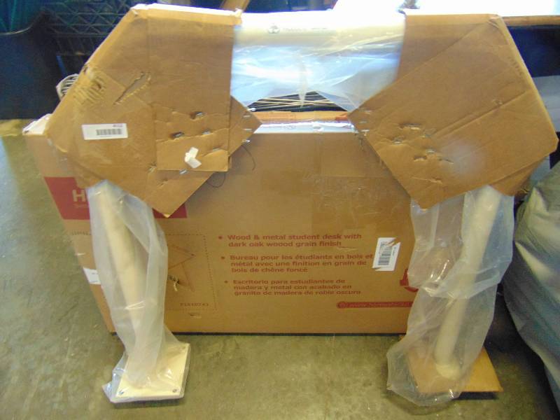 lot 7011 image: Treetop Products Bike Security Bar, 30 x 33 T, white, mounting screws not included