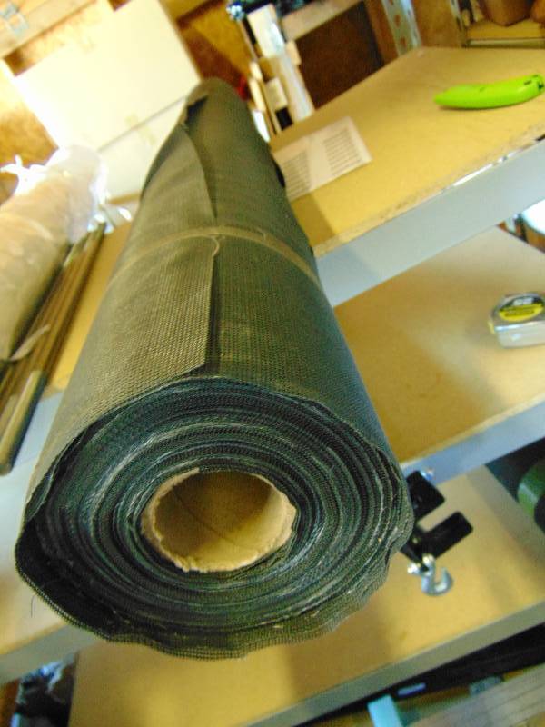 lot 7037 image: (1) roll Nylon Mesh, 48 x 50 yards