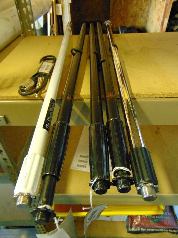 lot 7050 image: (5) ct. lot microphone and stage stands, bases not included, (2) On Stage Brand, (3) Musicians Gear